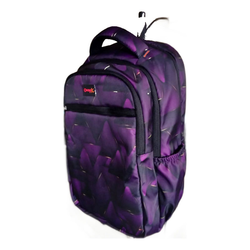 CampX purple print backpack